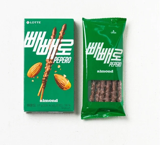 Lotte Almond Pepero 37g 5packs