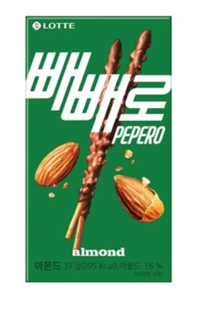 Lotte Almond Pepero 37g 5packs