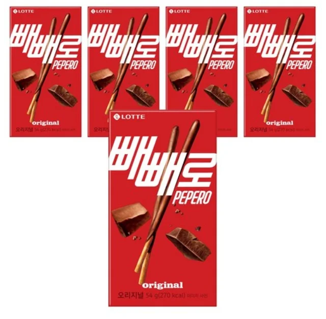 Lotte Original Pepero 54g 5packs
