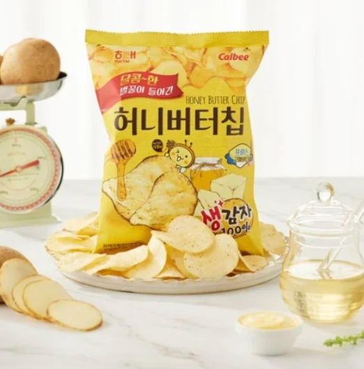 Haitai Honey Butter Chip 60g 4packs
