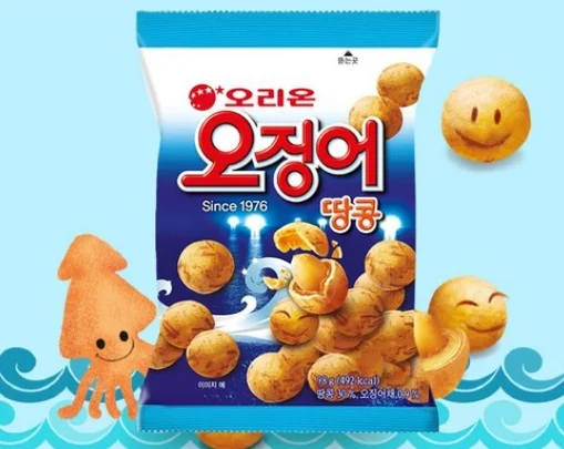 Orion Squid Peanut Ball 98g 5packs
