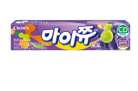 Crown MyChew Soft Candy GRAPE 44g 7packs