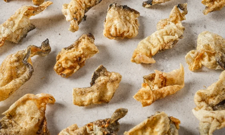 Handmade Fried Fish Skin Crisps Bugak 80g 1pack