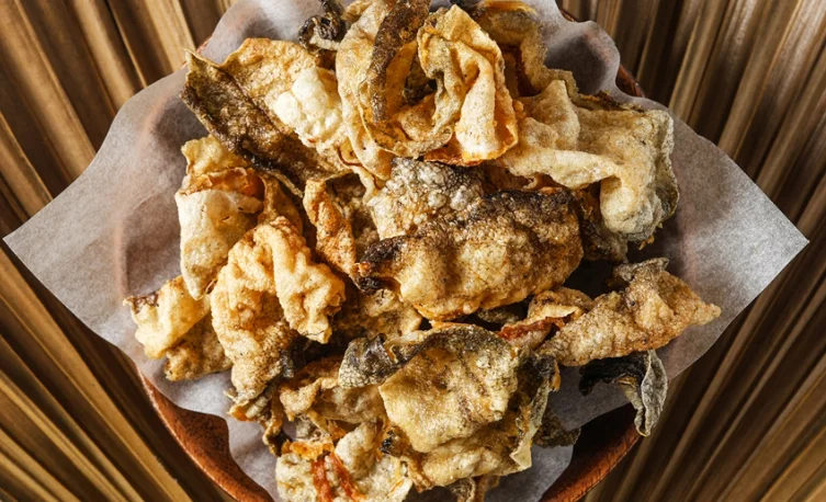 Handmade Fried Fish Skin Crisps Bugak 80g 1pack