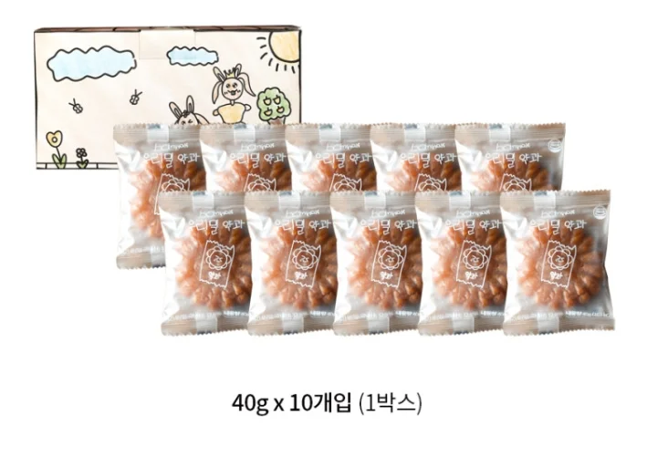 Bomnal& Korean Wheat Yakgwa 400g 1pack