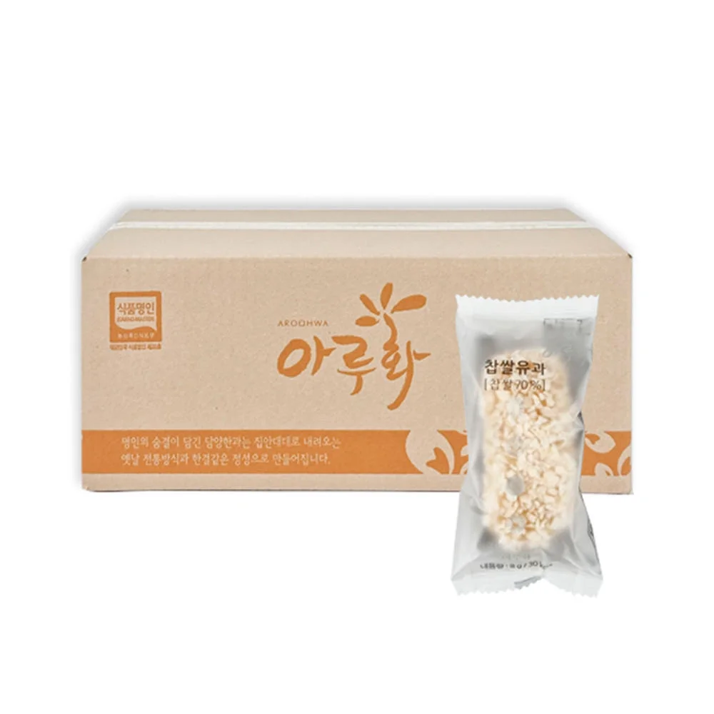 Damyang Hangwa Glutinous Rice Yukwa 1kg bulk-size