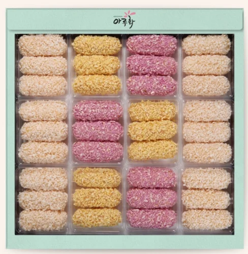 Damyang Hangwa Aruhwa Yehyang 3-Tier Traditional Korean Gift Set 852g 1box