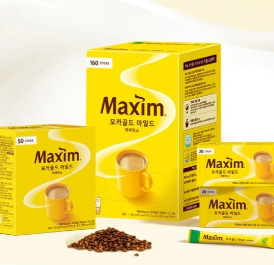 Maxim Mocha Gold Mild Coffee Mix 12g 50sticks