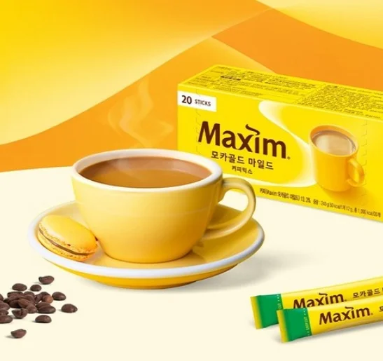 Maxim Mocha Gold Mild Coffee Mix 12g 50sticks