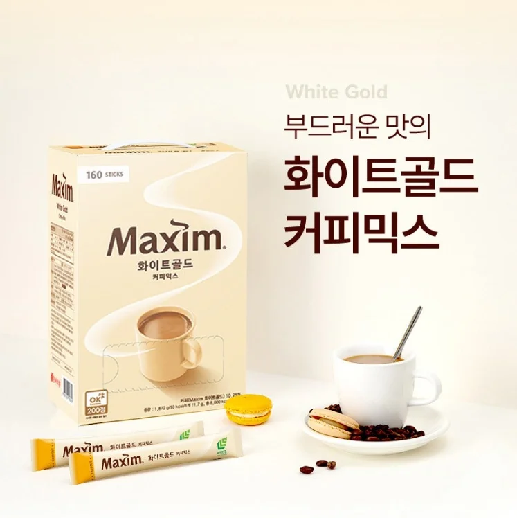 Maxim White Gold Coffee Mix 11.7g 50sticks