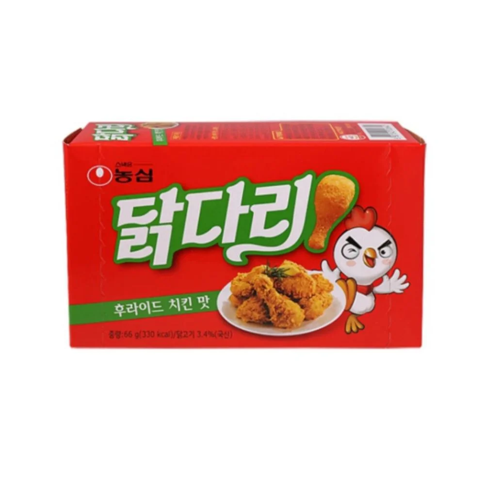 Nongshim Chicken Drumstick Snack Fried Chicken Flavor 66g 4packs