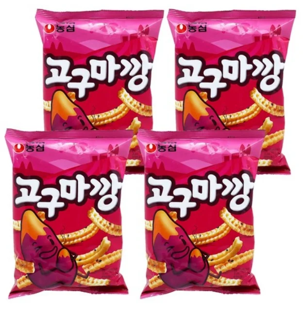 Nongshim Goguma Kkang Sweet Potato Snack 83g 4packs