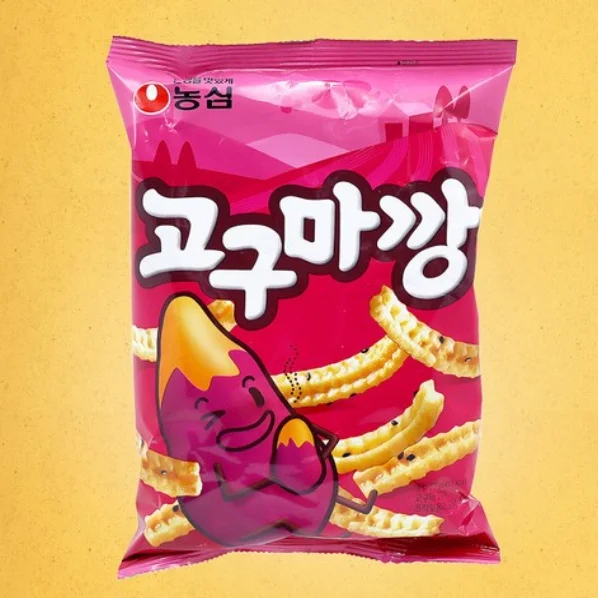 Nongshim Goguma Kkang Sweet Potato Snack 83g 4packs