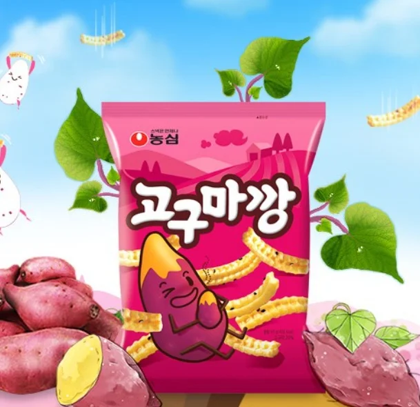 Nongshim Goguma Kkang Sweet Potato Snack 83g 4packs