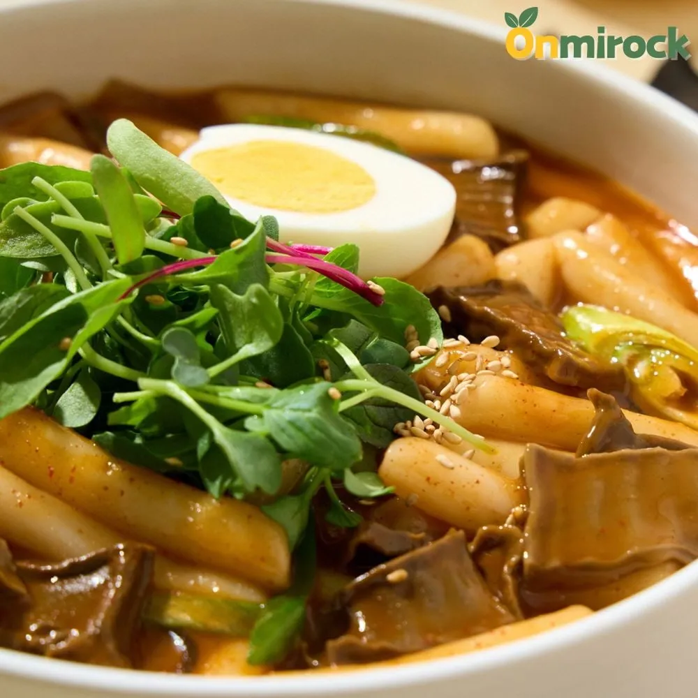 Water Chestnut Korean rice Tteokbokki 430g 3packs