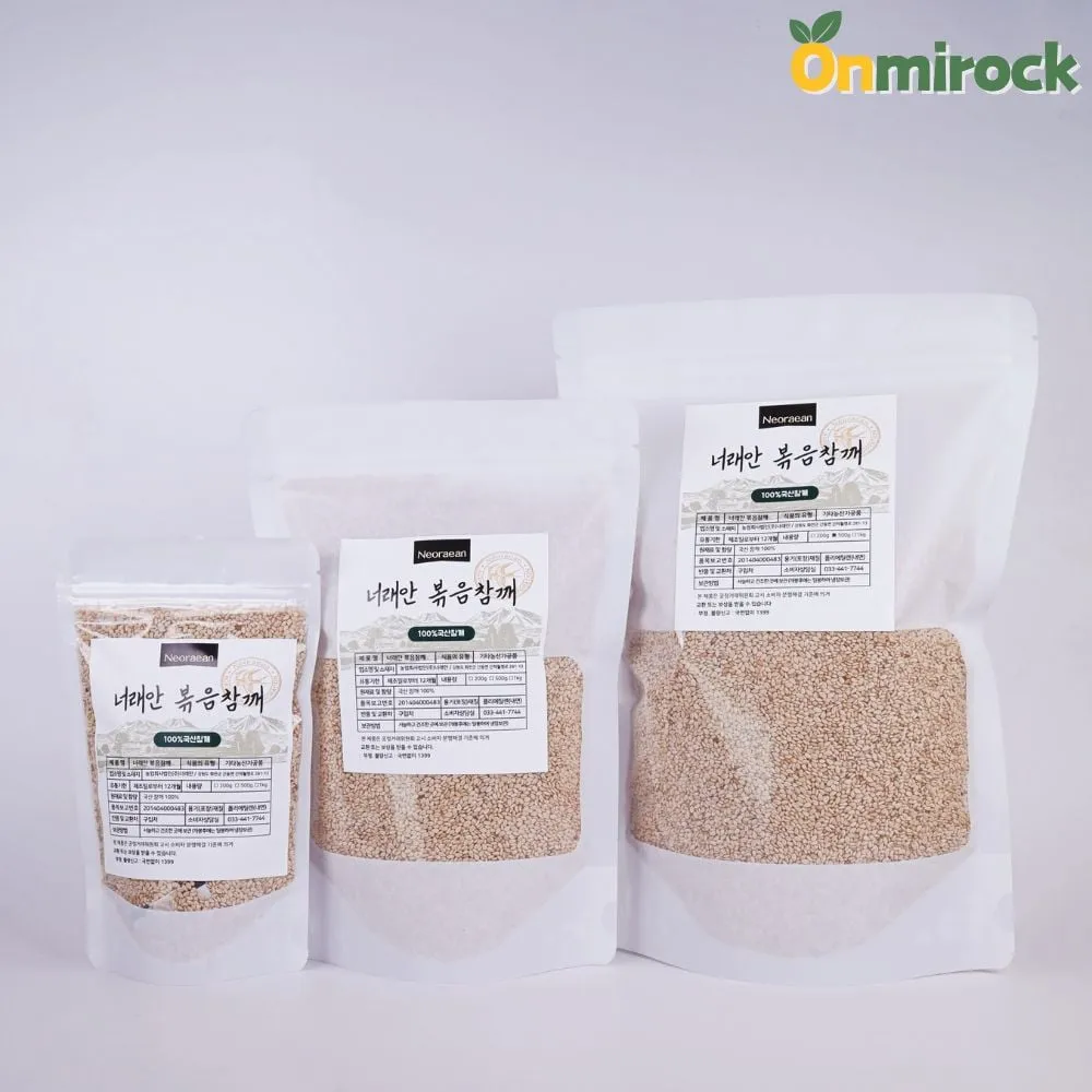 Korean Roasted Korean Sesame Seeds 100g 1pack