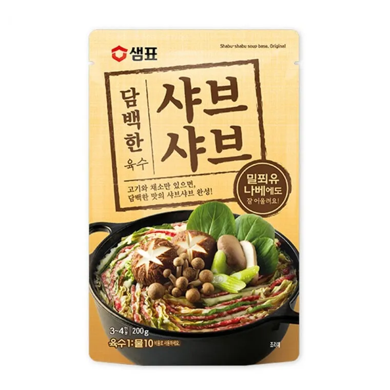 Seampyo Shabu-Shabu Liquid Broth Base 200g 3pouch