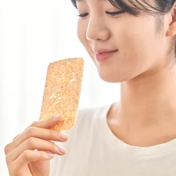 Korean traditional rice snack Nurungji