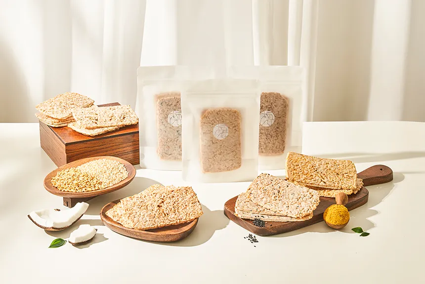 Korean traditional rice snack Nurungji