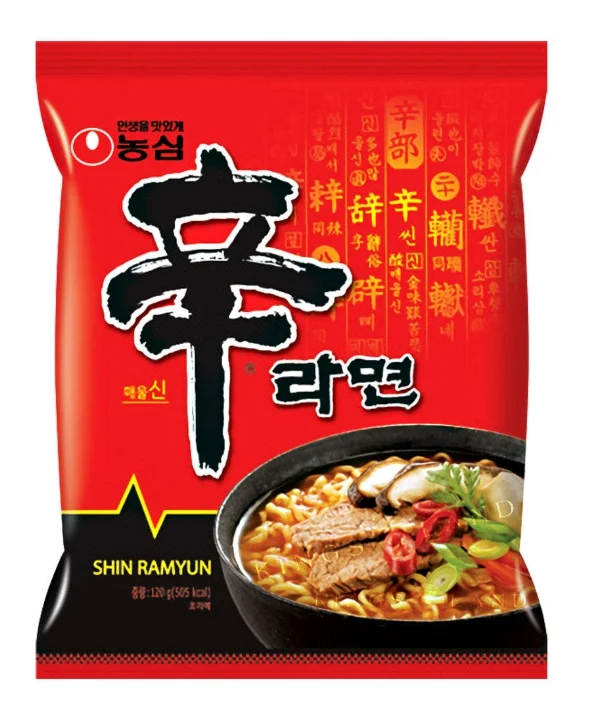 Nongshim Shin Ramyun Ramen 120g 5packs