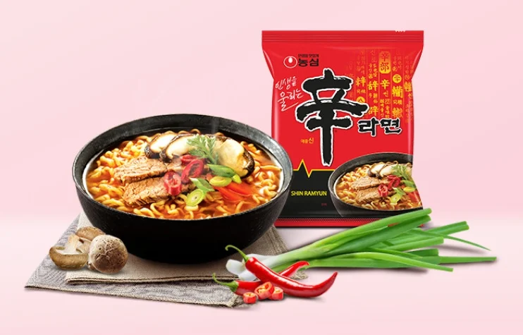 Nongshim Shin Ramyun Ramen 120g 5packs