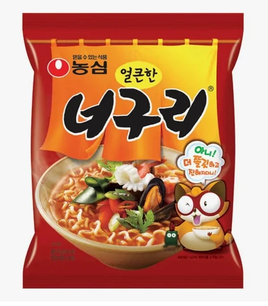 Nongshim Neoguri Spicy Seafood Flavor Udon Style 120g 5packs
