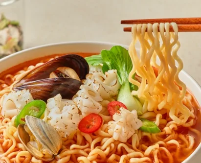 Nongshim Squid Champong Ramyun ramen 124g 5packs