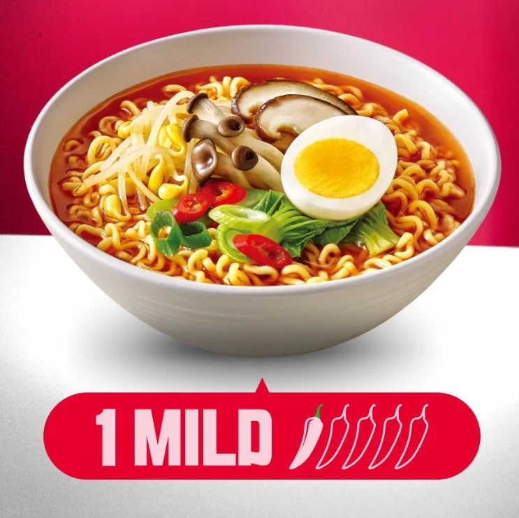 Paldo Teumsae Ranyun Ramen for Beginners 120g 5packs